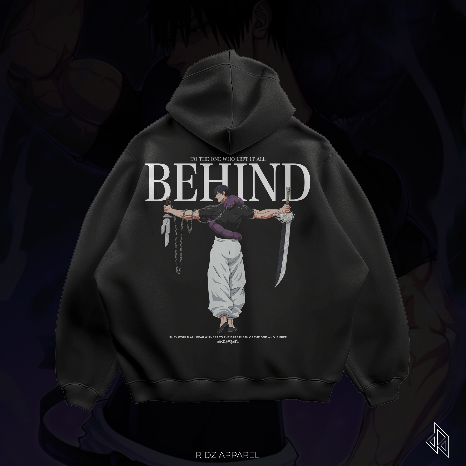 JJK / Toji Behind Hoodie