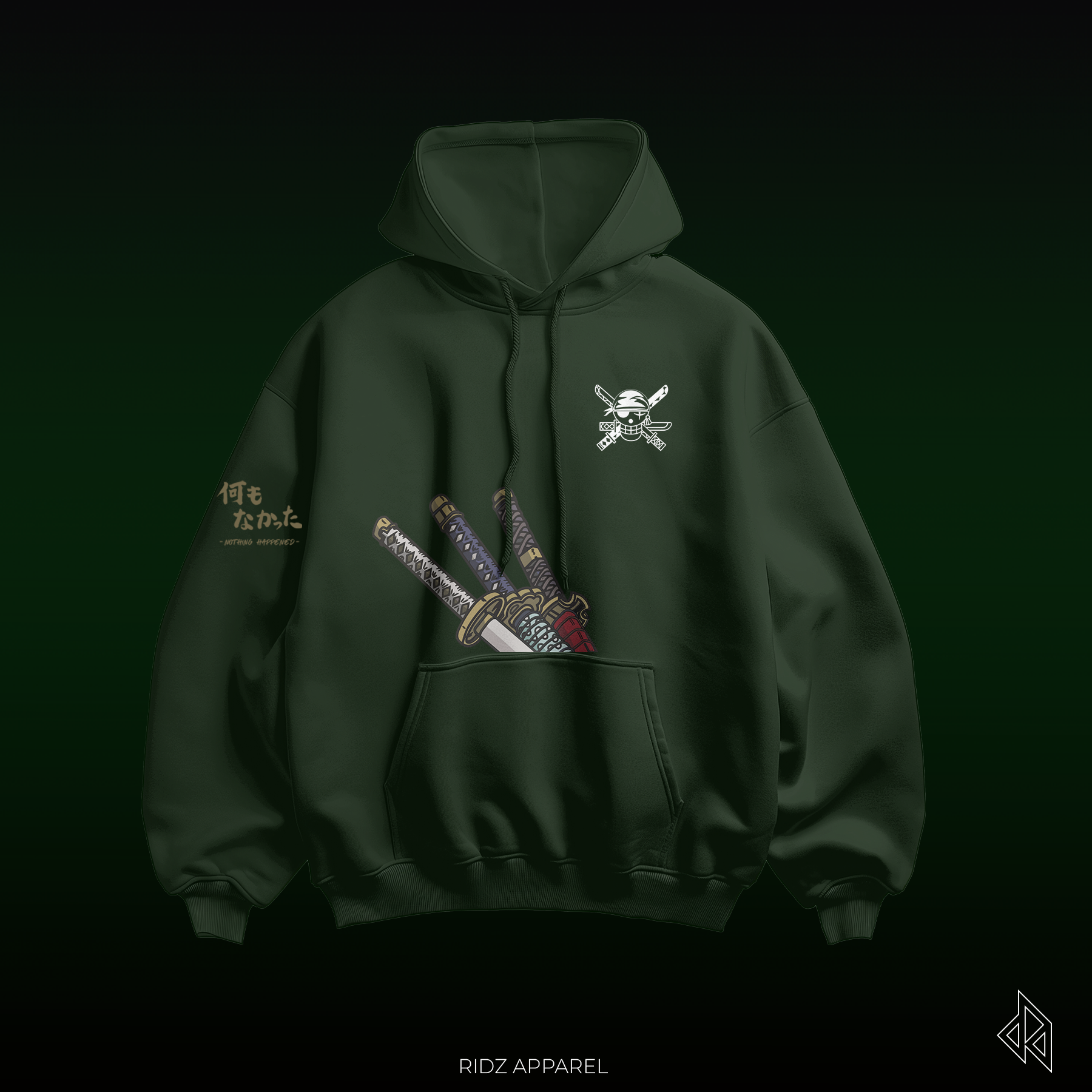 ONE PIECE / Zoro Swords Hoodie