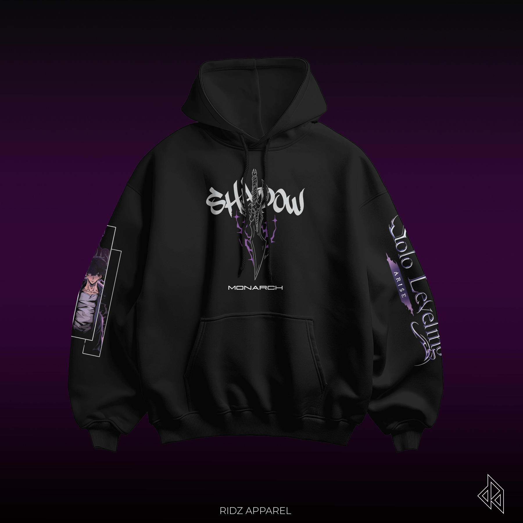 SOLO LEVELING / Shadow Monarch Hoodie