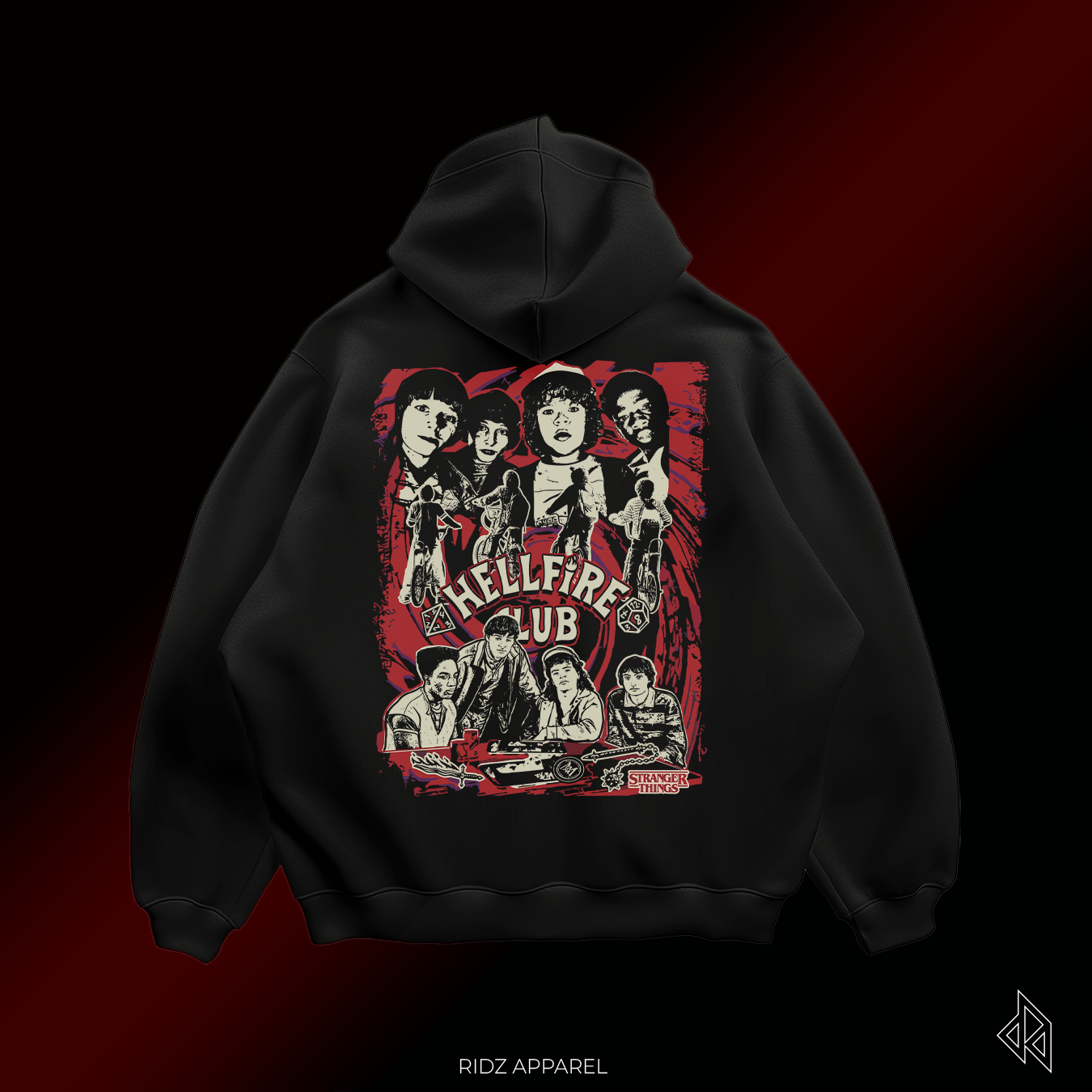 Stranger Things / Hellfire Club Hoodie