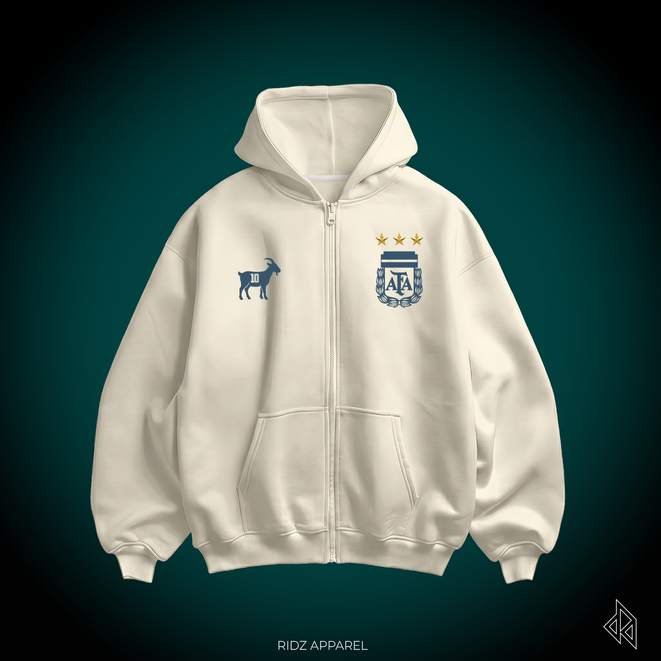 ARGENTINA / Albiceleste Zip-up Hoodie