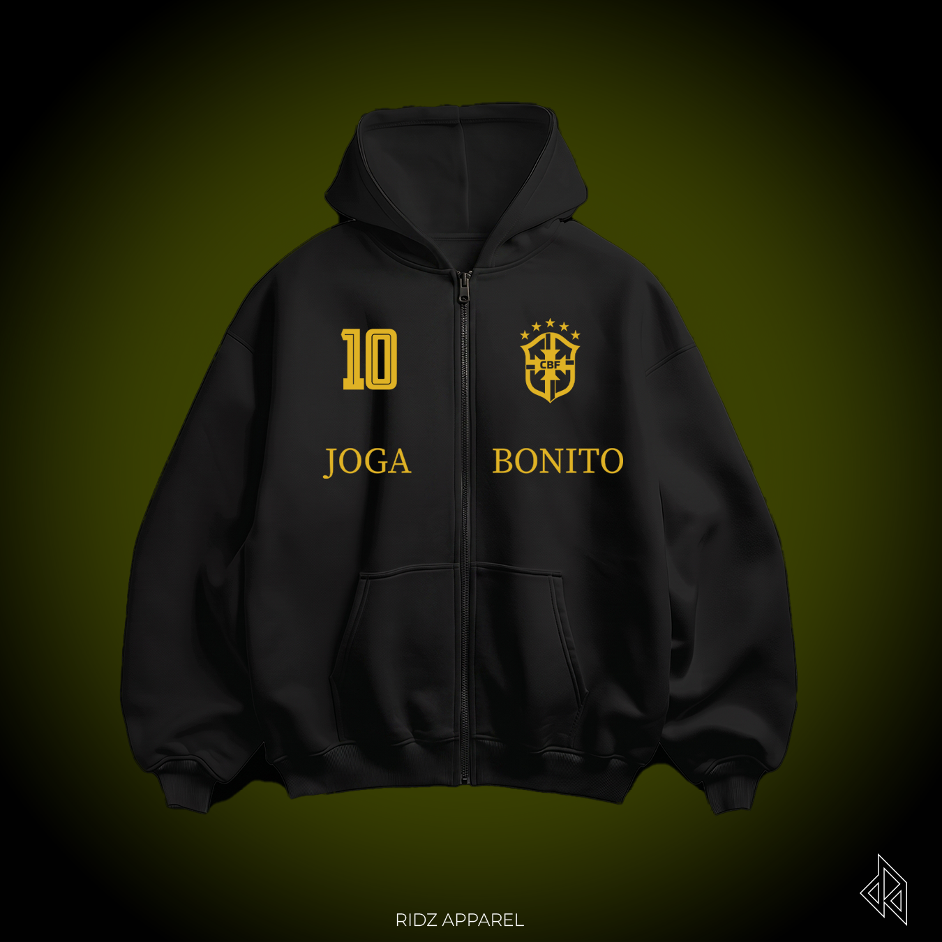 BRAZIL / Joga Bonito Zip-up Hoodie