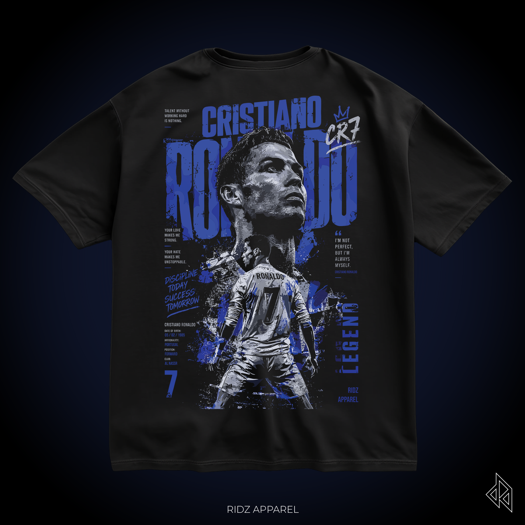 Cristiano Ronaldo / Discipline shirt