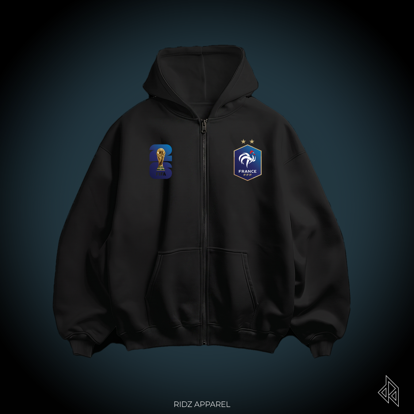 FRANCE / Les Bleus Zip-up Hoodie