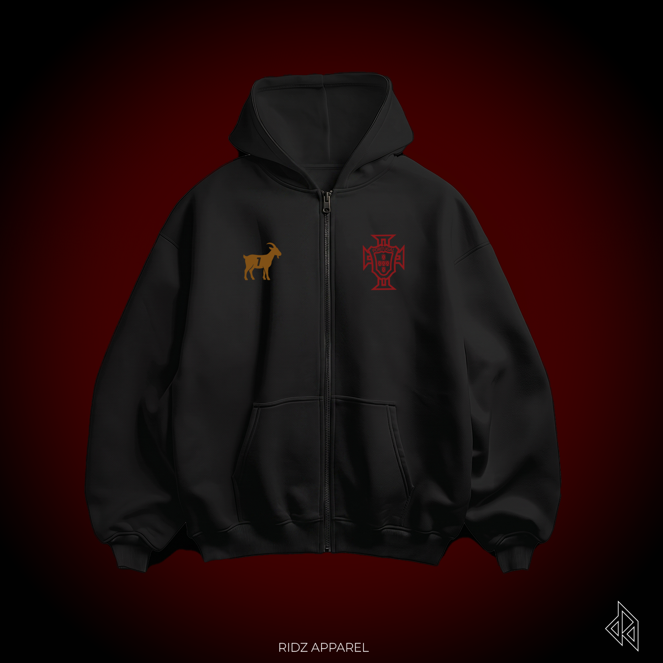 PORTUGAL / A Nação Zip-up Hoodie