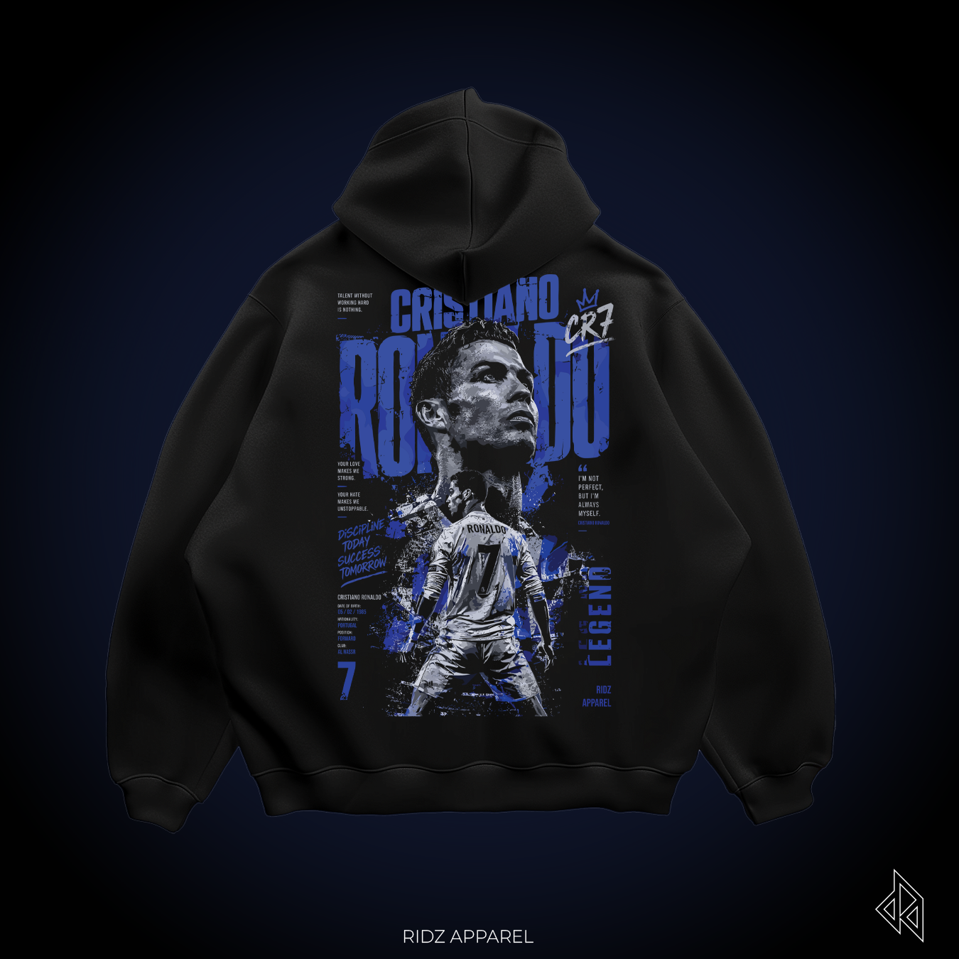 Cristiano Ronaldo / Discipline Hoodie