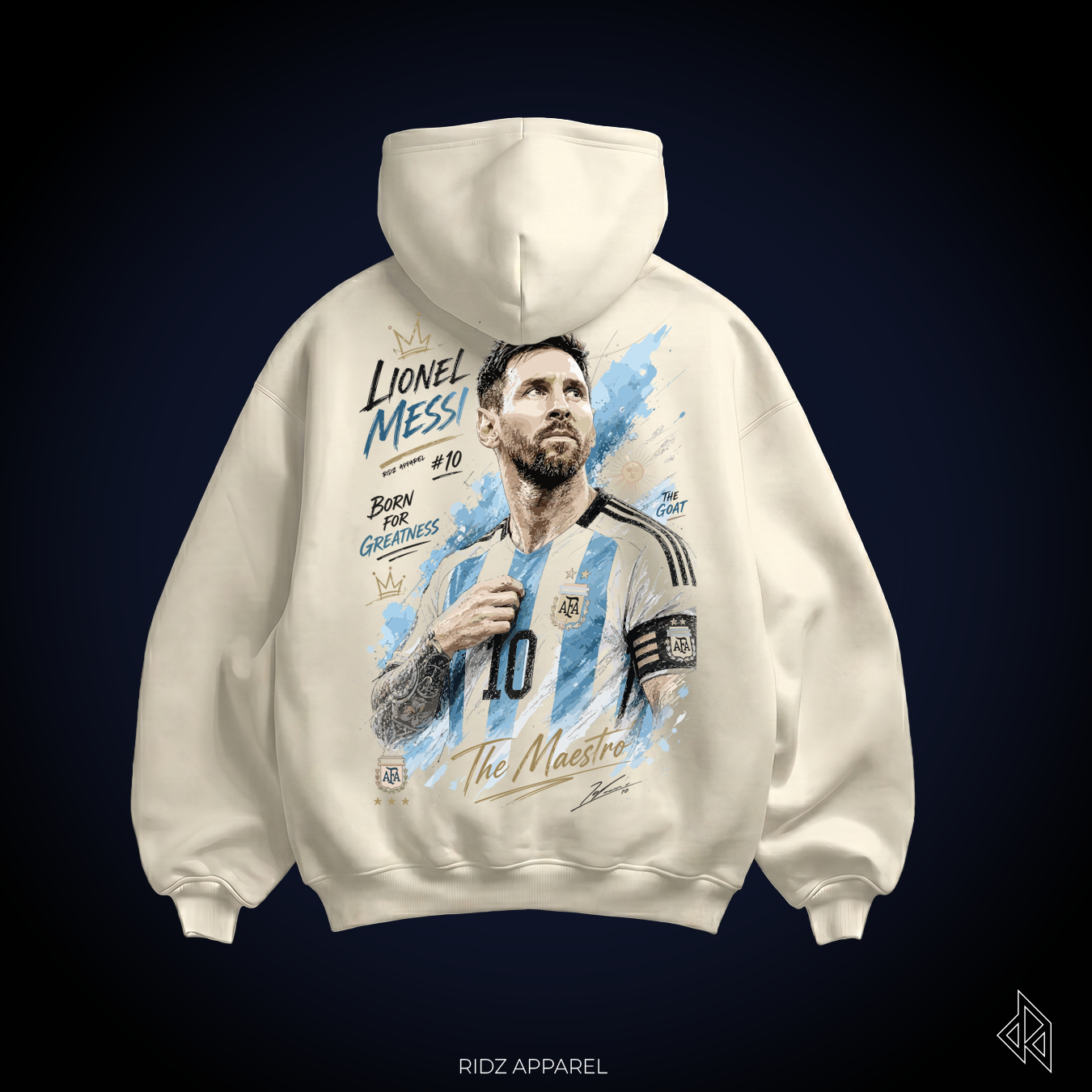 Lionel Messi / The Maestro Hoodie