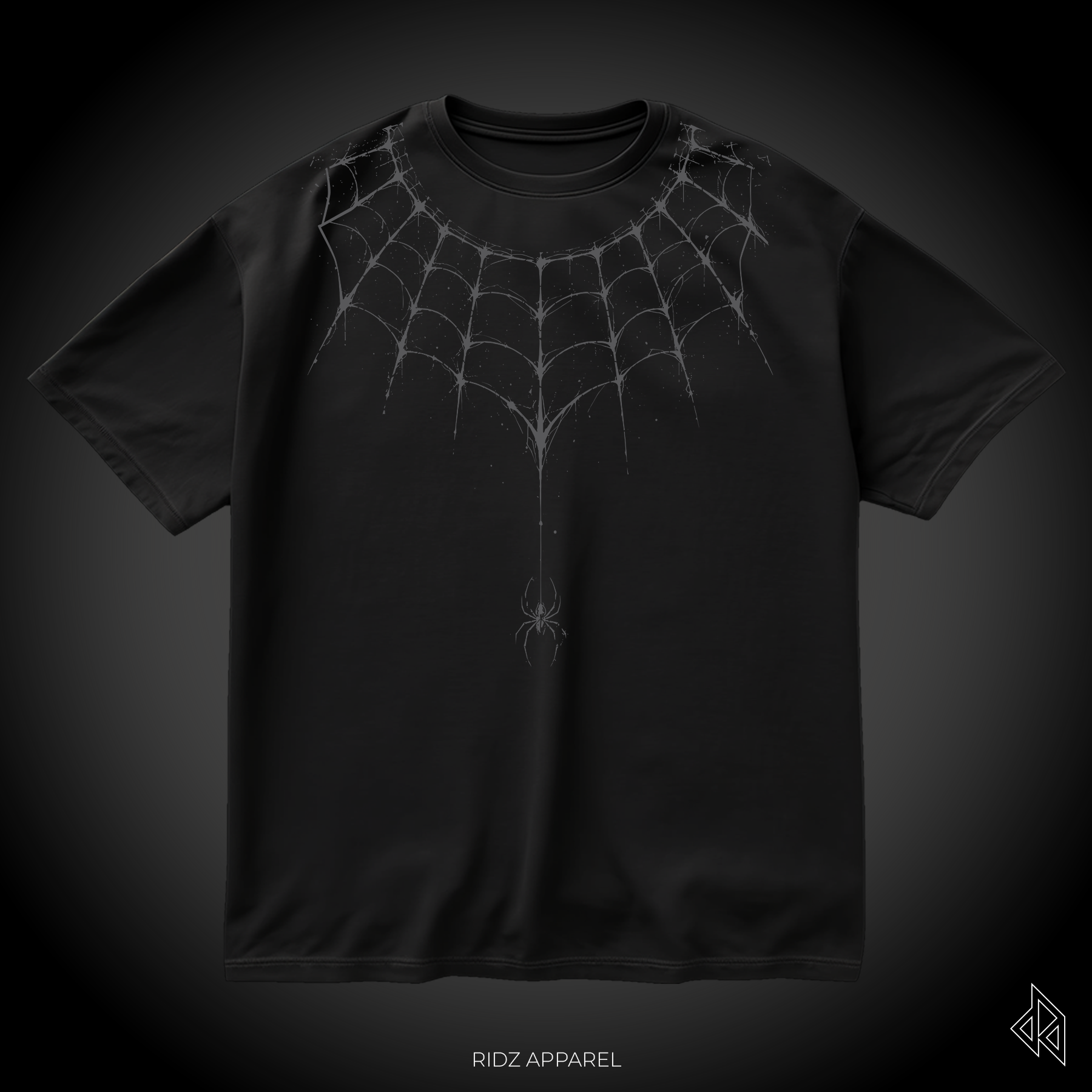 SPIDERMAN / Distressed Web Shirt