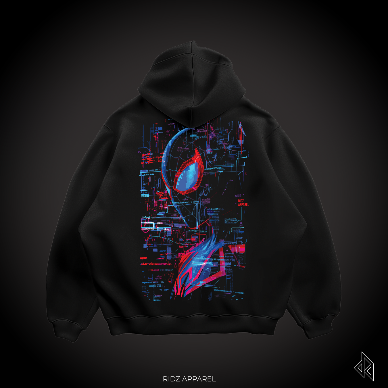 SPIDERMAN / Neon Glitch Zipper