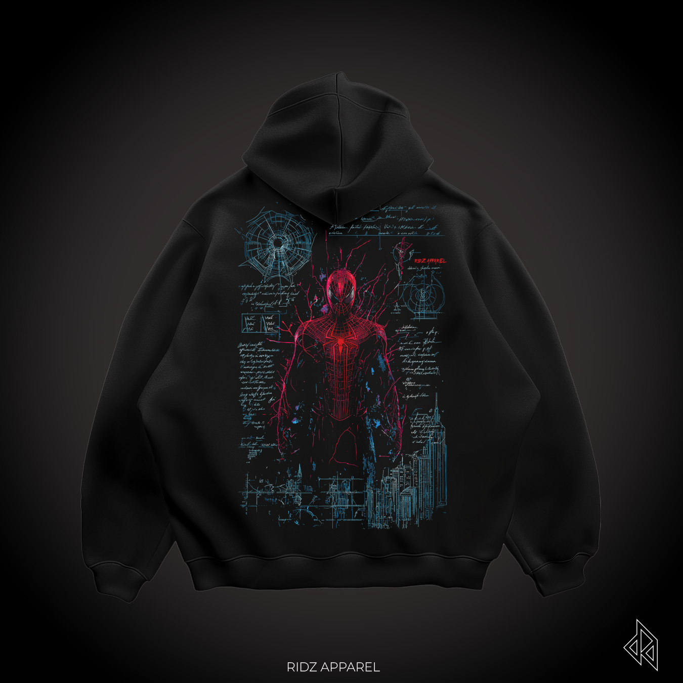 SPIDERMAN / Biometric Data Zipper Hoodie